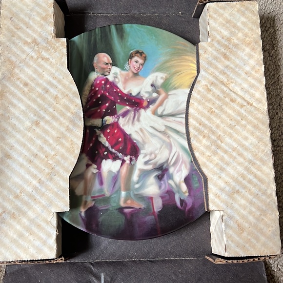 3 for $8 Shall We Dance Plate “The King and I” collection - Picture 4 of 4